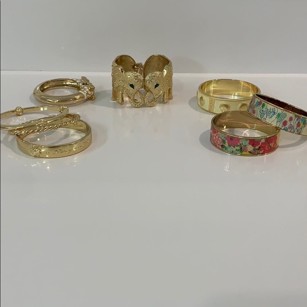 Set of Lilly Pulitzer Bracelets and Bangles POP